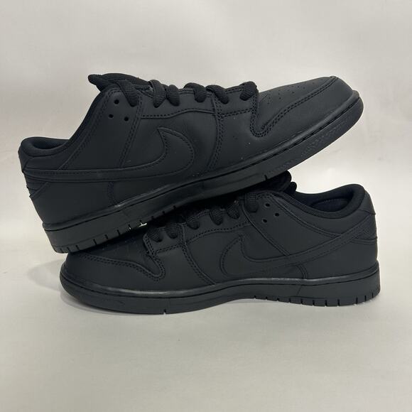 Nike SB Dunk Low Pro ISO “Triple Black/Anthracite Orange” main image 5